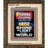TALITHA CUMI ARISE SHINE AS LIGHT IN THE WORLD  Church Portrait  GWUNITY10031  "20X25"