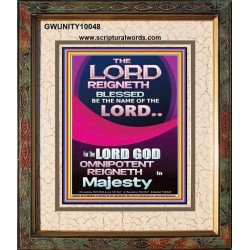 THE LORD GOD OMNIPOTENT REIGNETH IN MAJESTY  Wall Décor Prints  GWUNITY10048  "20X25"