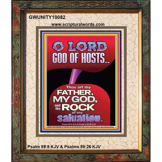 JEHOVAH THOU ART MY FATHER MY GOD  Scriptures Wall Art  GWUNITY10082  
