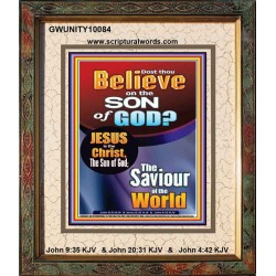 JESUS CHRIST THE SAVIOUR OF THE WORLD  Christian Paintings  GWUNITY10084  "20X25"