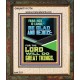 THE LORD WILL DO GREAT THINGS  Christian Paintings  GWUNITY11774  