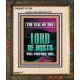 THE ZEAL OF THE LORD OF HOSTS WILL PERFORM THIS  Contemporary Christian Wall Art  GWUNITY11791  