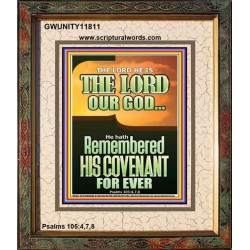 COVENANT OF THE LORD STAND FOR EVER  Wall & Art Décor  GWUNITY11811  "20X25"
