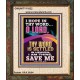 I AM THINE SAVE ME O LORD  Christian Quote Portrait  GWUNITY11822  