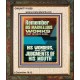 HIS MARVELLOUS WONDERS AND THE JUDGEMENTS OF HIS MOUTH  Custom Modern Wall Art  GWUNITY11839  