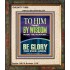 TO HIM THAT BY WISDOM MADE THE HEAVENS  Bible Verse for Home Portrait  GWUNITY11858  "20X25"