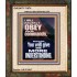 I WILL EAGERLY OBEY YOUR COMMANDS O LORD MY GOD  Printable Bible Verses to Portrait  GWUNITY11874  "20X25"