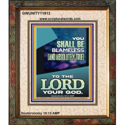 BE ABSOLUTELY TRUE TO OUR LORD JEHOVAH  Eternal Power Picture  GWUNITY11913  "20X25"