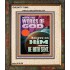 WORK THE WORKS OF GOD  Eternal Power Portrait  GWUNITY11949  "20X25"