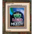 THE VOICE OF THE LORD IS FULL OF MAJESTY  Scriptural Décor Portrait  GWUNITY11978  "20X25"