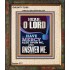 O LORD HAVE MERCY ALSO UPON ME AND ANSWER ME  Bible Verse Wall Art Portrait  GWUNITY12189  "20X25"