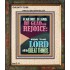 FEAR NOT O LAND THE LORD WILL DO GREAT THINGS  Christian Paintings Portrait  GWUNITY12198  "20X25"