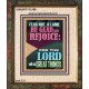 FEAR NOT O LAND THE LORD WILL DO GREAT THINGS  Christian Paintings Portrait  GWUNITY12198  