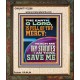 I AM THINE SAVE ME O LORD  Scripture Art Prints  GWUNITY12206  