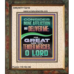 GREAT ARE THY TENDER MERCIES O LORD  Unique Scriptural Picture  GWUNITY12218  "20X25"
