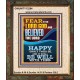 FEAR AND BELIEVED THE LORD AND IT SHALL BE WELL WITH THEE  Scriptures Wall Art  GWUNITY12284  