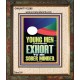 YOUNG MEN BE SOBERLY MINDED  Scriptural Wall Art  GWUNITY12285  