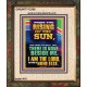 FROM THE RISING OF THE SUN AND THE WEST THERE IS NONE BESIDE ME  Affordable Wall Art  GWUNITY12308  