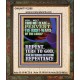 REPENT AND DO WORKS BEFITTING REPENTANCE  Custom Portrait   GWUNITY12355  