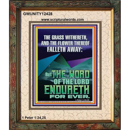 THE WORD OF THE LORD ENDURETH FOR EVER  Ultimate Power Portrait  GWUNITY12428  
