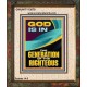 GOD IS IN THE GENERATION OF THE RIGHTEOUS  Ultimate Inspirational Wall Art  Portrait  GWUNITY12679  