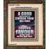 LOVING FAVOUR IS BETTER THAN SILVER AND GOLD  Scriptural Décor  GWUNITY13003  "20X25"