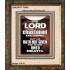 THE LORD HAS NOT GIVEN ME OVER UNTO DEATH  Contemporary Christian Wall Art  GWUNITY13045  "20X25"