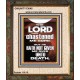 THE LORD HAS NOT GIVEN ME OVER UNTO DEATH  Contemporary Christian Wall Art  GWUNITY13045  