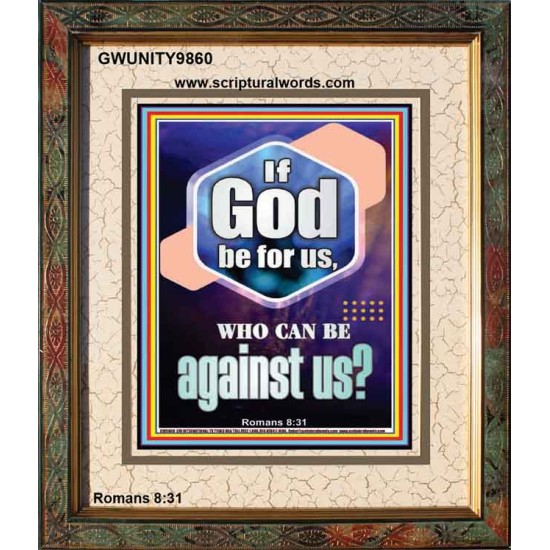 WHO CAN BE AGAINST US  Eternal Power Portrait  GWUNITY9860  