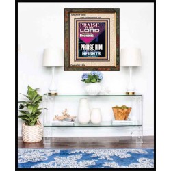 PRAISE HIM IN THE HEIGHTS  Kitchen Wall Art Portrait  GWUNITY10050  "20X25"