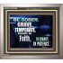 BE SOBER, GRAVE, TEMPERATE AND SOUND IN FAITH  Modern Wall Art  GWVICTOR10089  "16X14"