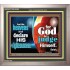 THE HEAVENS SHALL DECLARE HIS RIGHTEOUSNESS  Custom Contemporary Christian Wall Art  GWVICTOR10304  "16X14"