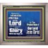 HIS GLORY SHALL BE SEEN UPON YOU  Custom Art and Wall Décor  GWVICTOR10315  "16X14"