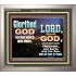 GLORIFIED GOD FOR WHAT HE HAS DONE  Unique Bible Verse Portrait  GWVICTOR10318  "16X14"