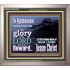 THE GLORY OF THE LORD WILL BE UPON YOU  Custom Inspiration Scriptural Art Portrait  GWVICTOR10320  "16X14"