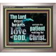 DIRECT YOUR HEARTS INTO THE LOVE OF GOD  Art & Décor Portrait  GWVICTOR10327  