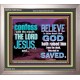 IN CHRIST JESUS IS ULTIMATE DELIVERANCE  Bible Verse for Home Portrait  GWVICTOR10343  