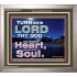 TURN UNTO THE LORD WITH ALL THINE HEART  Unique Scriptural Portrait  GWVICTOR10372  "16X14"