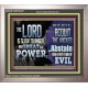 THE LORD GOD ALMIGHTY GREAT IN POWER  Sanctuary Wall Portrait  GWVICTOR10379  