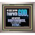 FEAR GOD AND WORKETH RIGHTEOUSNESS  Sanctuary Wall Portrait  GWVICTOR10406  "16X14"