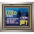 I WILL FILL THIS HOUSE WITH GLORY  Righteous Living Christian Portrait  GWVICTOR10420  "16X14"