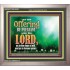 LET THY OFFERING BE PLEASANT UNTO THE LORD  Eternal Power Portrait  GWVICTOR10421  "16X14"