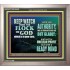WATCH THE FLOCK OF GOD IN YOUR CARE  Scriptures Décor Wall Art  GWVICTOR10439  "16X14"