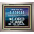 JEHOVAH GOD OUR LORD IS AN INCOMPARABLE GOD  Christian Portrait Wall Art  GWVICTOR10447  "16X14"