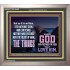 WHAT THE LORD GOD HAS PREPARE FOR THOSE WHO LOVE HIM  Scripture Portrait Signs  GWVICTOR10453  "16X14"