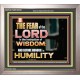 BEFORE HONOUR IS HUMILITY  Scriptural Portrait Signs  GWVICTOR10455  