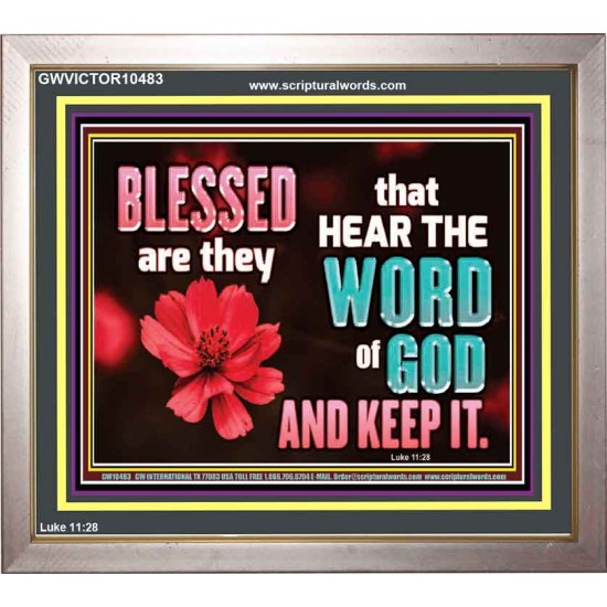 BE DOERS AND NOT HEARER OF THE WORD OF GOD  Bible Verses Wall Art  GWVICTOR10483  