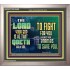 THE LORD IS WITH YOU TO SAVE YOU  Christian Wall Décor  GWVICTOR10489  "16X14"