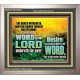 THE WORD OF THE LORD ENDURETH FOR EVER  Christian Wall Décor Portrait  GWVICTOR10493  