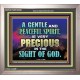 GENTLE AND PEACEFUL SPIRIT VERY PRECIOUS IN GOD SIGHT  Bible Verses to Encourage  Portrait  GWVICTOR10496  